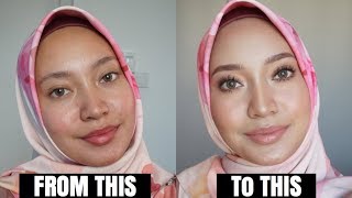 Natural Raya Makeup ft Drugstore Products [upl. by Neona]