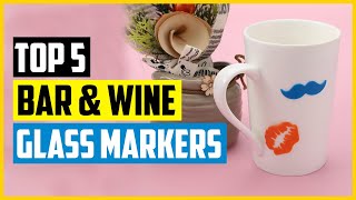 Top 5 Best Bar And Wine Glass Markers of 2024 [upl. by Ocirnor]