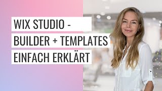 Wix Studio Builder und Templates einfach erklärt [upl. by Rustice]