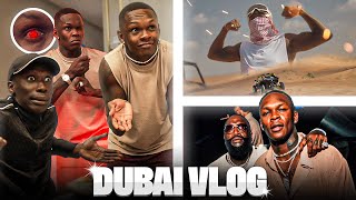 Israel Adesanyas Epic Dubai Vacation Ft Khaby Lame amp Rick Ross [upl. by Alano]