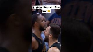 Evan Mobley’s HUGE BLOCK seals the Cavaliers win in game 5 😤🚫 Shorts [upl. by Shelly947]