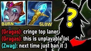 This top laner is basically cheating and this video proves it Most HATED Champion [upl. by Eckart530]