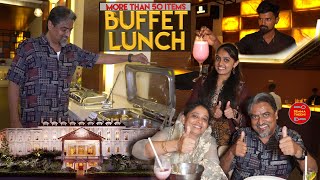 🔥Buffet Lunch WITH 50  Items🔥😍 JENNEYS RESIDENCY  URBAN BBQ  COIMBATORE tamil SEMMA THEENI [upl. by Engamrahc389]