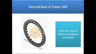 Fusion 360 how to use add ins available in fusion 360  fusion360 3d Modeling  Elearning [upl. by Anonyw]