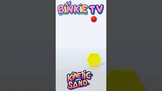 🎳 Kinetic Sand Kids Fun Bowling Ball Adventures with Shapes amp Pins Binkie TV kineticsandplay [upl. by Areid834]