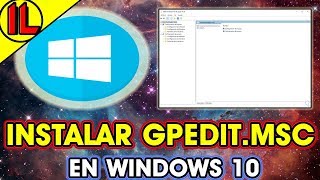 Cómo activar GPEDITMSC en Windows 10  11 2024 [upl. by Akiemat]