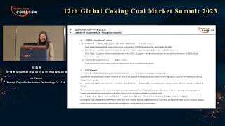 Coking coal supplydemand analysis and outlook  12th Global Coking Coal Market Summit [upl. by Minta]