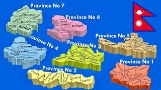 Seven Provinces of Nepal [upl. by Ybor]