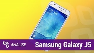 Samsung Galaxy J5 Análise  TecMundo [upl. by Rodrich]