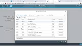 SAP S4HANA  Settlement of AUC [upl. by Suki330]