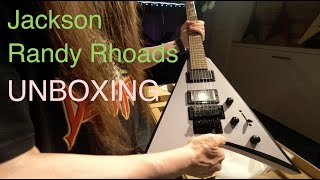 Jackson RR24 Battle Ship Grey Unboxing [upl. by Lauren]