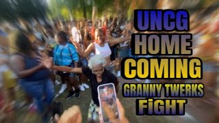 UNCG Homecoming ends in fight [upl. by Reilamag]