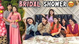 BRIDAL SHOWER PY LATE HOGAYE 😱  Sistrology Family Ka SleepOver 😍  Mattress Stairs Mai Phans Gya 😂 [upl. by Ettezil]