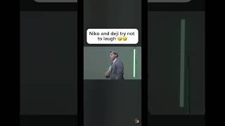 Deji and nico try not to laugh funny deji niko sidemen betasquad funny [upl. by Aihcats]