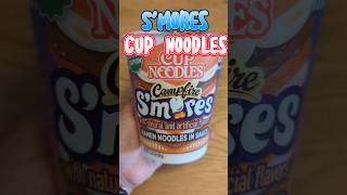 Nissin Cup Noodles Smores flavor [upl. by Selma869]