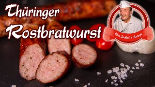 Thüringer Rostbratwurst Schritt für Schritt Anleitung [upl. by Arluene]