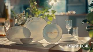 English Home Ultra İnce ve Süper Dayanıklı Porselen Takımı Sizlerle [upl. by Digirb]