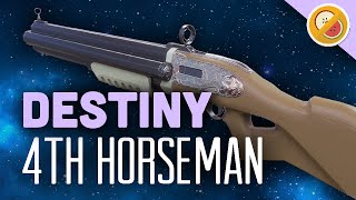 DESTINY The NEW 4th Horseman Fully Upgraded Exotic Review PS4 Gameplay Commentary Funny Moments [upl. by Sykleb296]