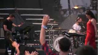 M83 quotMidnight Cityquot AMAZING LIVE VERSION 1080p HD Live at Lollapalooza 832012 [upl. by Eon458]