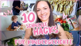 10 Hacks • Schnelles Essen mit Kindern • Ideen für einfache Gerichte • Maria Castielle [upl. by Eduj]