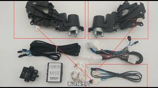 Mandarin Ver Installation Video  Mirror Motor Kit for CRVBreeze 20172022 [upl. by Hcirdeirf]