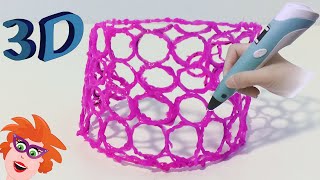 3D printing pen armbandje  3D printer pen doodler art bracelet [upl. by Riatsala]