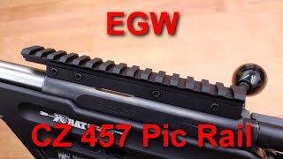 EGW Picatinny Rail for CZ 457 [upl. by Rocray820]