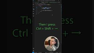 VS Code Wrap Text With HTML Tags Shortcut [upl. by Adamo]