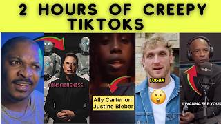 Creepy tiktoks that will make you cringe and rethink everything episode 258 reaction [upl. by Spielman988]