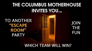 ESCAPE ROOM PARTY 2  Columbus Motherhouse  May 24 2024 [upl. by Schaab]