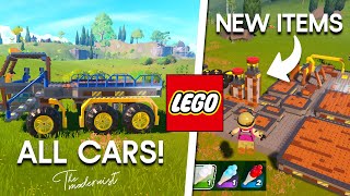 Fortnite Lego All New Vehicles and Items added V2910 [upl. by Eislehc]