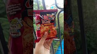 Nissin Korean kimchi ramen review [upl. by Junius]