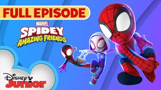 Spidey To the Power of Three  Marvels Spidey and His Amazing Friends  Full Episode  disneyjr [upl. by Akeenahs]