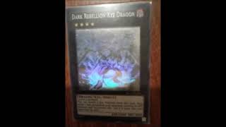 ON DISPLAY DARK REBELLION XYZ DRAGON HOLOGRAM GHOST NECH EN053 BPT 010 SILVER FOIL MINT CONDITION [upl. by Imugem718]