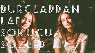 Burç Videoları  Laf Sokucu Sözler KIYICI SÖZLER😎 [upl. by Brathwaite]