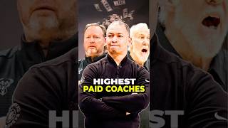 Top 5 Highest Paid Coaches In The NBA shorts [upl. by Fannie]