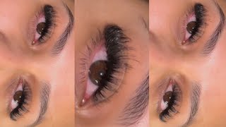 Volume Wispy Eyelash Extensions Extra Wispy amp Dark Lash Line  IN DEPTH LASH MAP INCLUDED [upl. by Sevein]