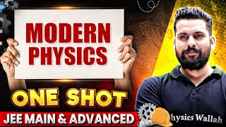 MODERN PHYSICS in 1 Shot  All Concepts Covered  JEE Main amp Advanced  Safar JEE [upl. by Ire]