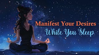 30 Minute Sleep Meditation  Manifest All You Desire While You Sleep [upl. by Ynitsed]