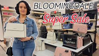 BLOOMINGDALES OUTLET DESIGNER HANDBAGS amp SHOES ON SALE [upl. by Gracia]