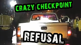 RIDICULOUS DUI Check Point Stop and SuperHuman Calm [upl. by Saidel]