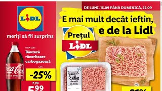 CATALOG LIDL 16 SEPTEMBRIE 2024REVISTA LIDL 16 SEPTEMBRIE 2024OFERTELE DE JOI 19 SEPTEMBRIE 2024 [upl. by Delmar]