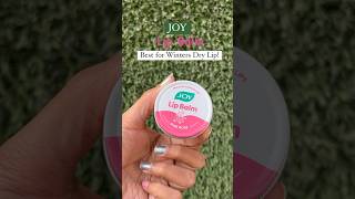 Joy Lip BalmDry lipsWinter lipcarebest Lip balm youtubeshorts joy lipbalm lipcare shorts [upl. by Chatterjee]