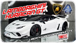 Liberty Walk LB Silhouette Lamborghini Huracan GT White 79125 •AutoArt• 118 [upl. by Aneala725]