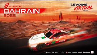 LIVE 8 Hours of Bahrain Race  Le Mans Virtual Series 2022 [upl. by Ronoh]