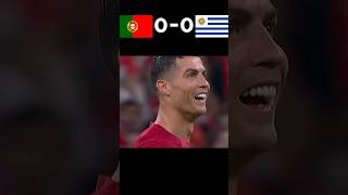 Portugal VS Uruguay 2022 World Cup Highlights 🔥🔥shorts viral football [upl. by Noemad]