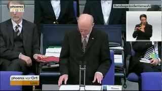 Norbert Lammert  Die Bedeutung des 183 für Deutschland DemokratieGrundrechtePressefreiheit [upl. by Ydnak]