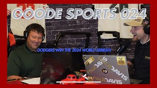 Dodgers win World Series  Goode Sports  024 [upl. by Wiese]