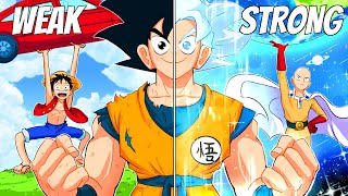 Ranking The Top 100 STRONGEST Anime Characters [upl. by Joacimah]