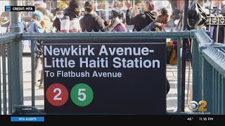 BK Subway Station Renamed Newkirk AvenueLittle Haiti Station [upl. by Yrod]